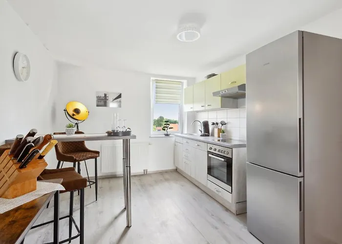 Apartment-studio, Netflix-tv Für Bis Zu 2 Personen * Halberstadt